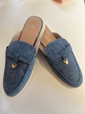 Belle loafer jeansblue